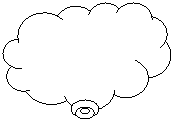 雲朵形圖說文字: Internet
